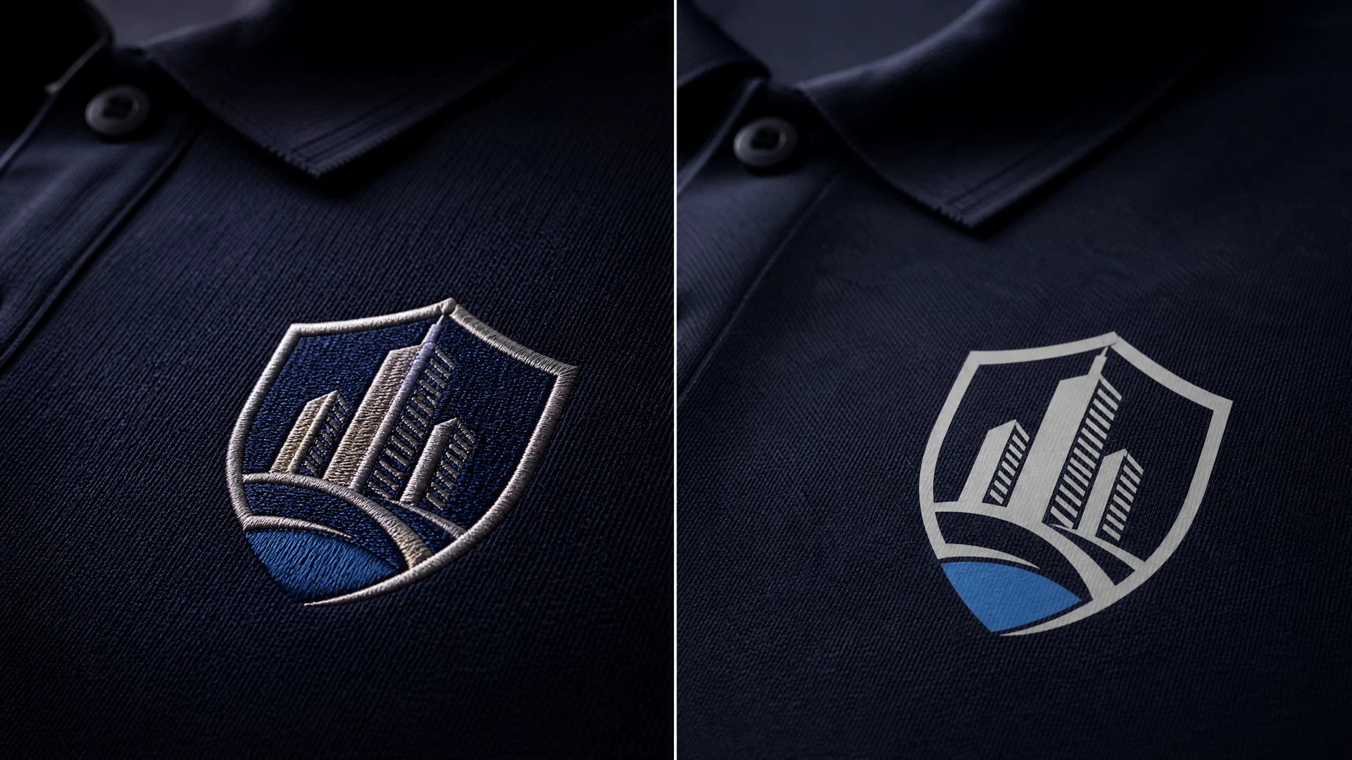 物管制服刺繡 vs 絲印:哪種Logo印製方式更耐用?